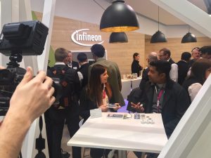 Ruwanga Dassanayake at the GSMA Mobile World Congress